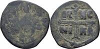 Byzanz Follis Byzanz Michael IV Paphlagon Anonymer Follis IC-XC NI-KA Christus Kreuz Sear 1825 -