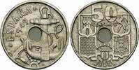 Spanien 50 Centimos Spanien Francisco Franco 50 Centimos 1949 * (52) Arrows Up España Spain KM# 777 -