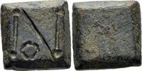 Byzanz Münzgewicht Byzanz 1 Nomisma Gewicht 6-7 Jhd. Æ Münzgewicht N Scale Weight Exagium Nomismata -