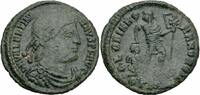Römisches Kaiserreich Centenionalis Valentinianus I Centenionalis Siscia 364-367 GLORIA ROMANORVM Labarum RIC 5 a ii -