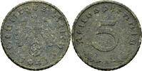 Drittes Reich 5 Pfennig Drittes Reich Deutsches Reich 5 Reichspfennig 1941 A Berlin Zink AdlerJaeger 370 -