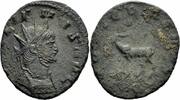 Römisches Kaiserreich Antoninian Gallienus Antoninian Rom 267/8 IOVI CONS AVG Ziege Ziegenbock Bock Goat RIC 207 -