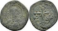 Byzanz Follis Nicephorus III Botaniates Anonymer Follis Konstantinopel Christ Kreuz Sear 1889 -