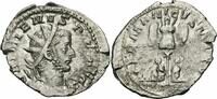 Römisches Kaiserreich Antoninian Gallienus Antoninian Köln 258/259 GERMANICVS MAX V Germanen Tropaeum Lyon RIC 18 -
