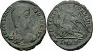 Römisches Kaiserreich Maiorina Constantius Gallus Maiorina Cyzicus 351-4 FEL TEMP REPARATIO Horseman RIC 97 var -