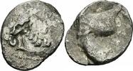 Kelten Drachme Kelten Skordisker Scordisci Syrmien Drachme Kugelwange Zeus Pferd Göbl OTA 204/5 -