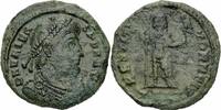 Römisches Kaiserreich Centenionalis Valens Centenionalis Thessalonica 364-367 RESTITVTOR REIP Labarum RIC 17 b) 2 R -