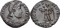 Römisches Kaiserreich Centenionalis Valentinianus I Aquileia Bronze SECVRITAS REIPVBLICAE Victoria 12 (a) xvii (b) -