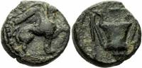 Ionien Bronze Teos Ionien Bronze 370-300 Greif Kantharos Kerykeion Griffin SNG Cop. 1450 -