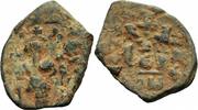 Byzanz Follis Byzanz Heraclius Follis Constantinopolis 635/636 Constantinus Kreuz Sear 810 / 5 -